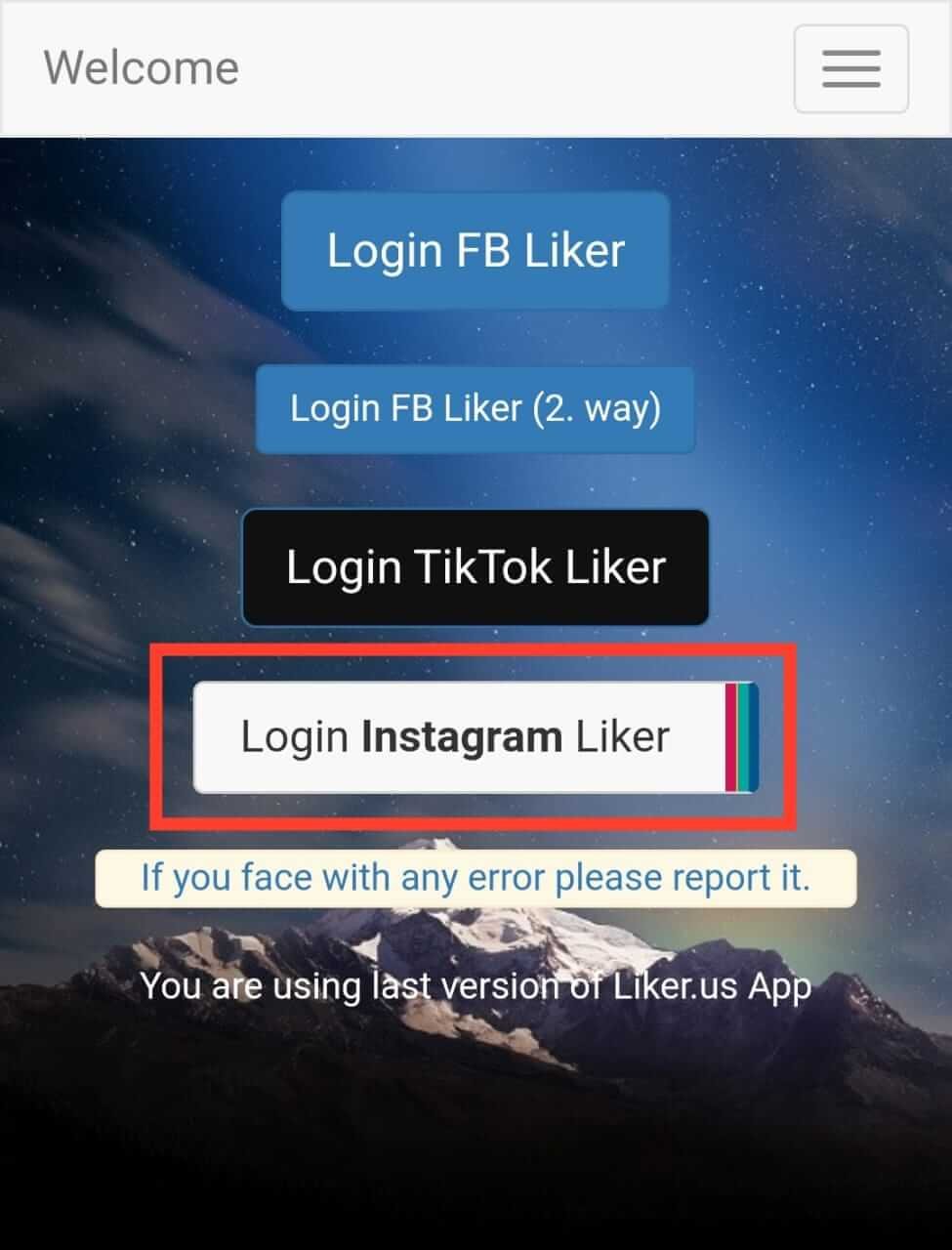 how to make an instagram auto liker